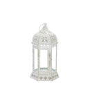 Lantern Lights Distressed Floral Lantern