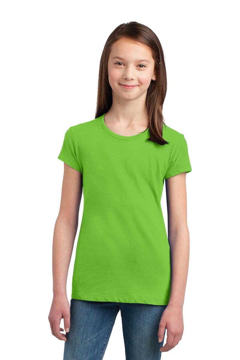 District Girls The Concert Tee. DT5001YG-Youth-Neon Green-L-JadeMoghul Inc.