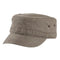 District - Houndstooth Military Hat DT619-Caps-Brown/Tan-OSFA-JadeMoghul Inc.