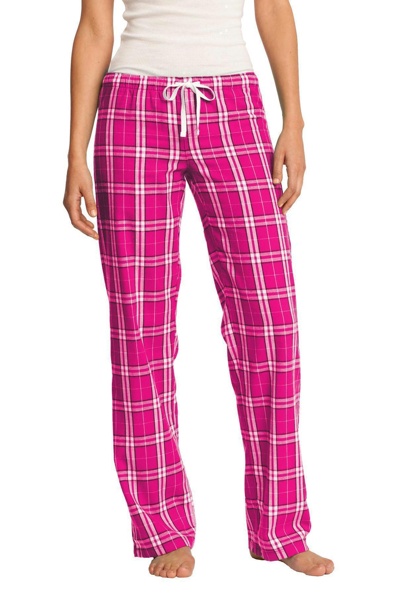 District - Juniors Flannel Plaid Pant. DT2800-Juniors & Young Men-Dark Fuchsia-4XL-JadeMoghul Inc.