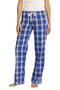 District - Juniors Flannel Plaid Pant. DT2800-Juniors & Young Men-Deep Royal-4XL-JadeMoghul Inc.