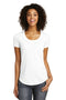 District Juniors Scoop Neck Very Important Tee. DT6401-T-shirts-White-4XL-JadeMoghul Inc.