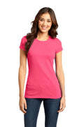 District - Juniors Very Important Tee. DT6001-T-shirts-Neon Pink-4XL-JadeMoghul Inc.