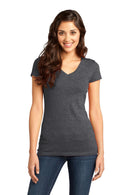 District - Juniors Very Important Tee V-Neck. DT6501-T-shirts-Heathered Charcoal-XL-JadeMoghul Inc.