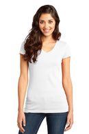 District - Juniors Very Important Tee V-Neck. DT6501-T-shirts-White-4XL-JadeMoghul Inc.