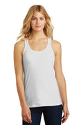 District Made Ladies 60/40 Gathered Racerback Tank. DM420-T-shirts-White-4XL-JadeMoghul Inc.