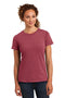 District Made Ladies Perfect Blend Crew Tee. DM108L-T-shirts-Heathered Red-4XL-JadeMoghul Inc.