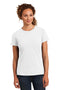 District Made Ladies Perfect Blend Crew Tee. DM108L-T-shirts-White-XS-JadeMoghul Inc.