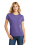 District Made Ladies Perfect Tri Crew Tee. DM130L-T-shirts-Purple Frost-4XL-JadeMoghul Inc.