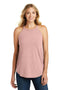 District Made Ladies Perfect Tri Rocker Tank. DT137L-T-shirts-Blush Frost-XS-JadeMoghul Inc.