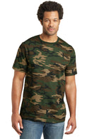 District Made Men's Camo Perfect Weight Crew Tee. DT104C-T-shirts-Military Camo-4XL-JadeMoghul Inc.