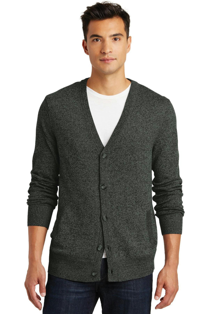 District Made - Mens Cardigan Sweater. DM315-Polos/knits-Black-3XL-JadeMoghul Inc.