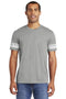 District Made Mens Game Tee. DT376-T-shirts-Heathered Charcoal/ White-XS-JadeMoghul Inc.