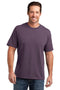 District Made Men's Perfect BlendCrew Tee. DM108-T-shirts-Heathered Eggplant-4XL-JadeMoghul Inc.