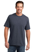 District Made Men's Perfect BlendCrew Tee. DM108-T-shirts-Heathered Navy-4XL-JadeMoghul Inc.