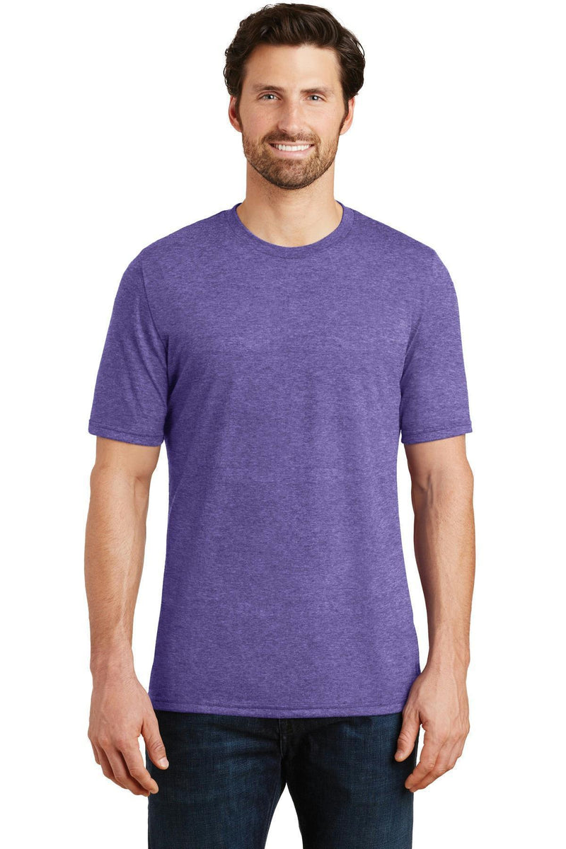 District Made Mens Perfect Tri Crew Tee. DM130-T-shirts-Purple Frost-4XL-JadeMoghul Inc.