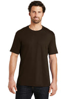 District Made Mens Perfect Weight Crew Tee. DT104-T-shirts-Espresso-4XL-JadeMoghul Inc.