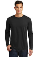 District Made Men's Perfect Weight Long Sleeve Tee. DT105-T-shirts-Jet Black-2XL-JadeMoghul Inc.