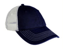 District - MeshBack Cap. DT607-Caps-New Navy/ White-OSFA-JadeMoghul Inc.