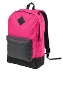 District Retro Backpack. DT715-Bags-Neon Pink-OSFA-JadeMoghul Inc.