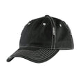 District - Rip and Distressed Cap DT612-Caps-Black/Chrome-OSFA-JadeMoghul Inc.