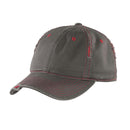 District - Rip and Distressed Cap DT612-Caps-Nickel/New Red-OSFA-JadeMoghul Inc.