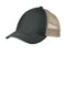 District Super Soft MeshBack Cap. DT630-Caps-Black/ Khaki-OSFA-JadeMoghul Inc.