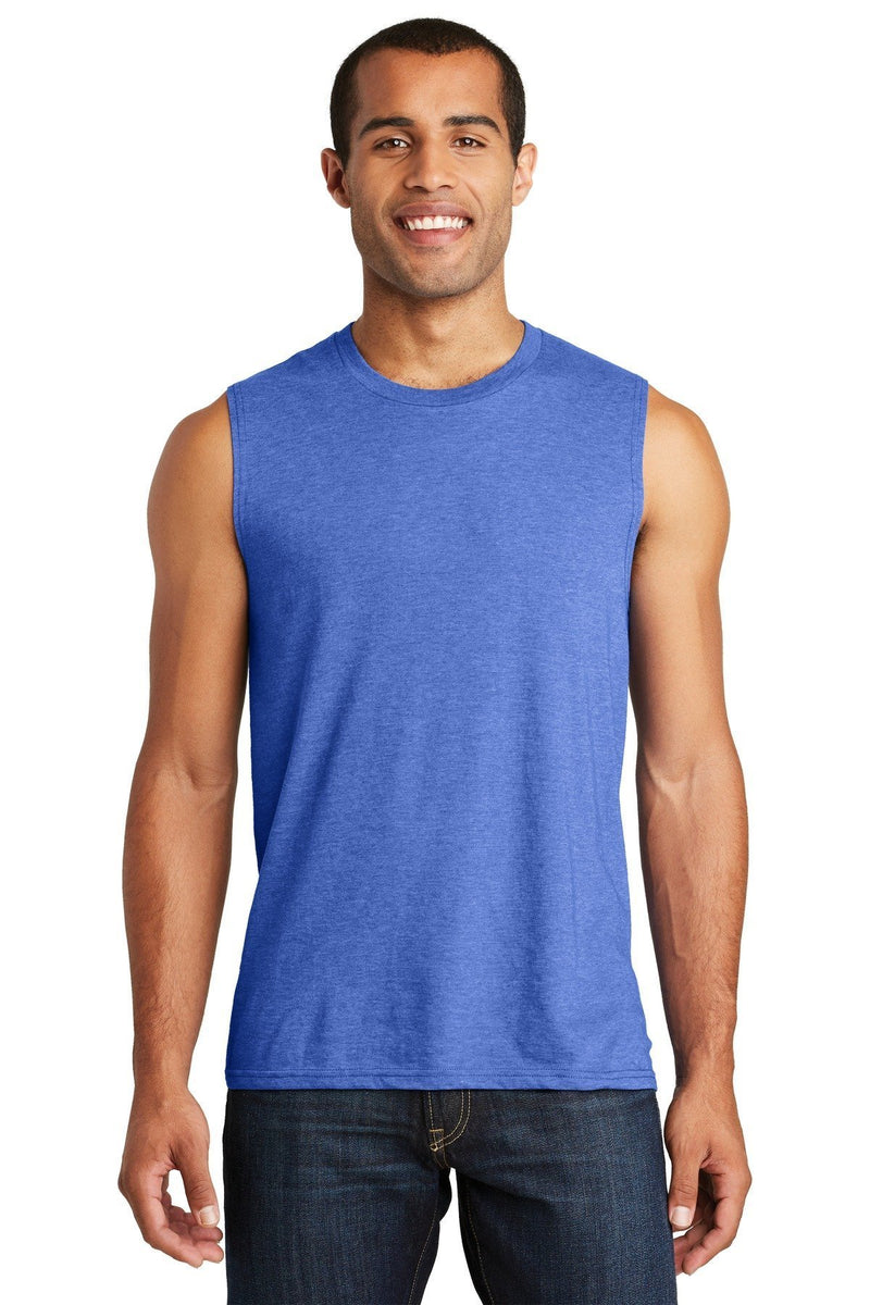 District V.I.T. Muscle Tank. DT6300-T-Shirts-Royal Frost-XS-JadeMoghul Inc.