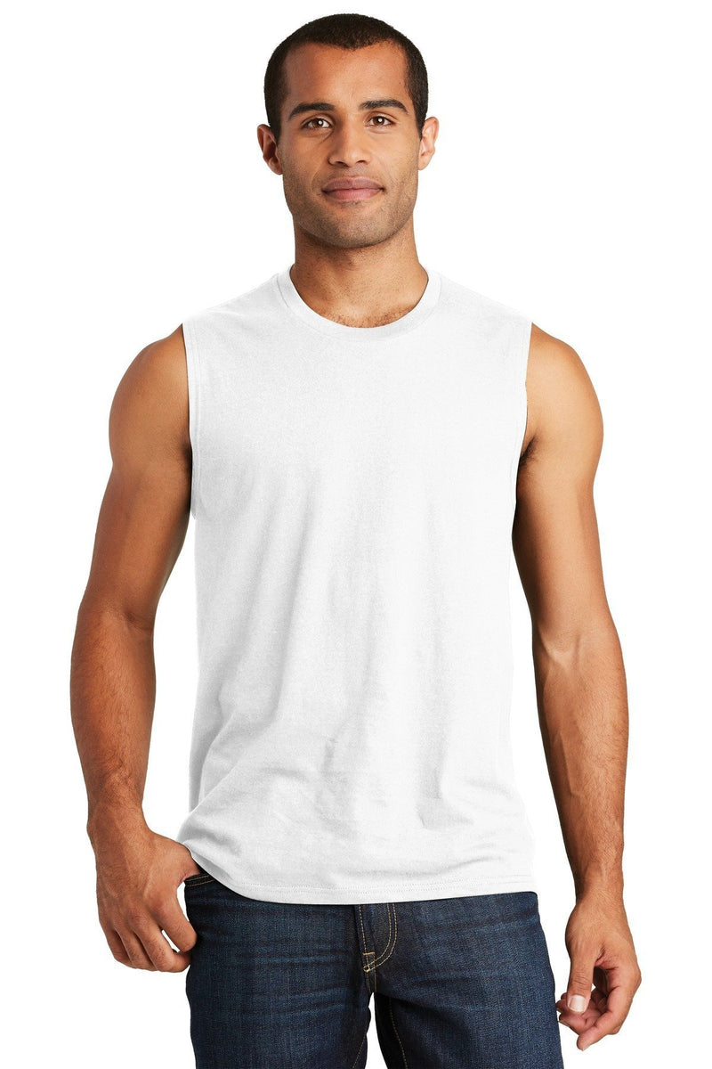 District V.I.T. Muscle Tank. DT6300-T-Shirts-White-XS-JadeMoghul Inc.