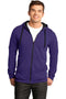 District - Young Men's The Concert Fleece Full-Zip Hoodie. DT800-Sweatshirts/Fleece-Purple-4XL-JadeMoghul Inc.