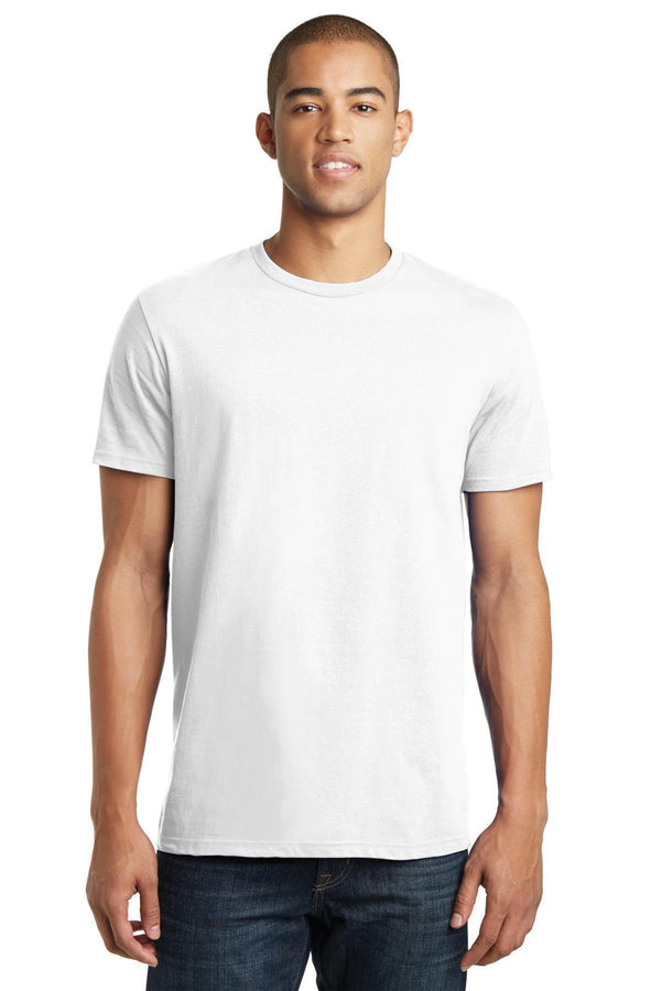 District - Young Mens The Concert Tee DT5000-Juniors & Young Men-White-XS-JadeMoghul Inc.
