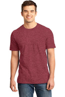 District - Young Mens Very Important Tee. DT6000-T-shirts-Heathered Red-L-JadeMoghul Inc.