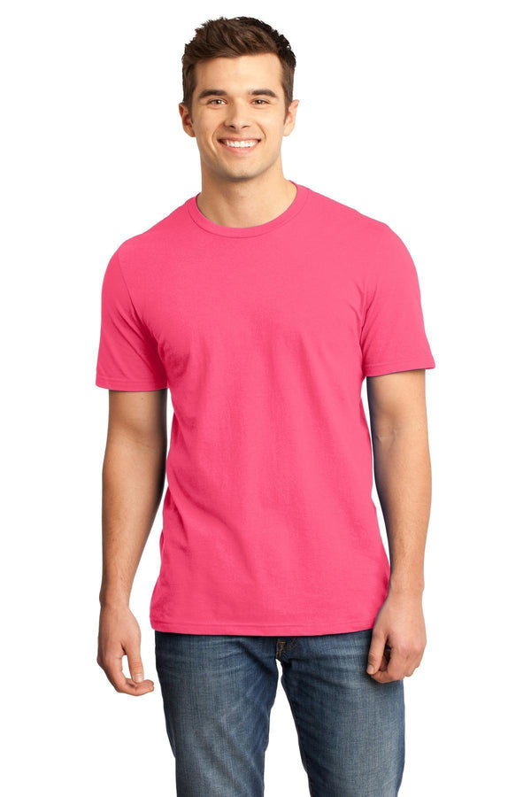 District - Young Mens Very Important Tee. DT6000-T-shirts-Neon Pink-4XL-JadeMoghul Inc.