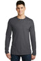 District Young Men's Very Important Tee Long Sleeve. DT6200-T-shirts-Heathered Charcoal-XS-JadeMoghul Inc.