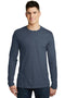 District Young Men's Very Important Tee Long Sleeve. DT6200-T-shirts-Heathered Navy-S-JadeMoghul Inc.