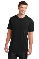 District Young Men's Very Important Tee with Pocket DT6000P-T-shirts-Black-4XL-JadeMoghul Inc.