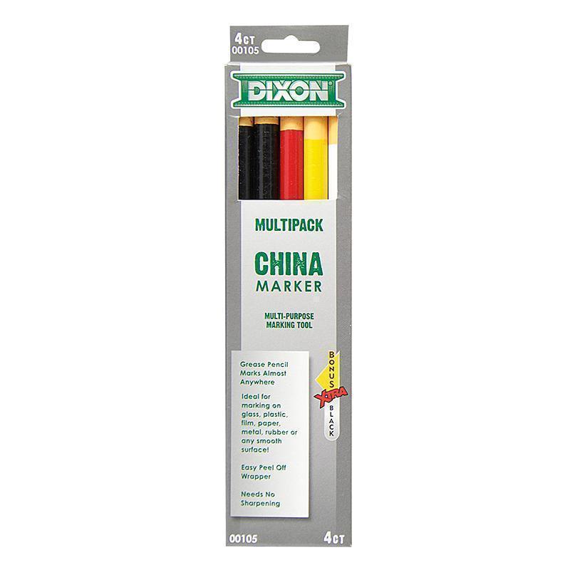 DIXON CHINA MARKERS ASST 5PK-Arts & Crafts-JadeMoghul Inc.