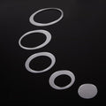 DIY Circles Wall Mirror Stickers Vinyl Art Mural Wall Sticker Room Decoration Sofa TV Background Home Wall Decor Dropshipping-5 Pcs Silver Circle-JadeMoghul Inc.