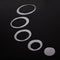 DIY Circles Wall Mirror Stickers Vinyl Art Mural Wall Sticker Room Decoration Sofa TV Background Home Wall Decor Dropshipping-5 Pcs Silver Circle-JadeMoghul Inc.