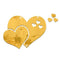 DIY Circles Wall Mirror Stickers Vinyl Art Mural Wall Sticker Room Decoration Sofa TV Background Home Wall Decor Dropshipping-Gold Heart-JadeMoghul Inc.