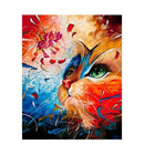 diy oil colorful animals painting by numbers with frame for adults acrylic paint kits pictures by numbers for bedroom wall paint AExp