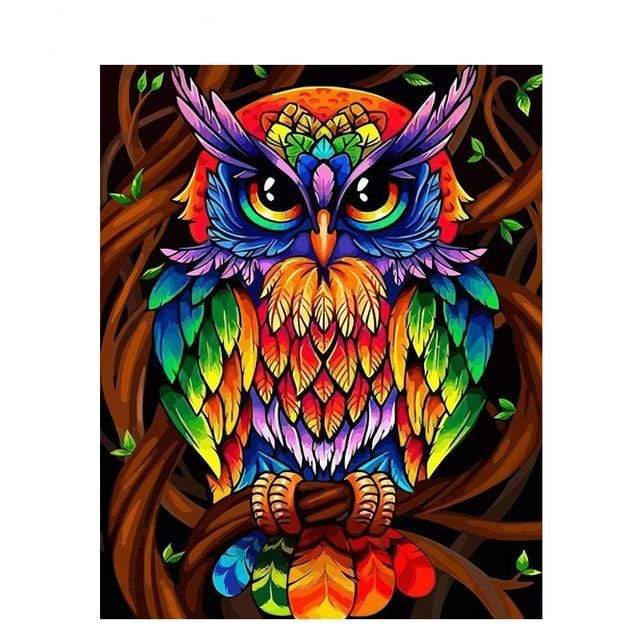 diy oil colorful animals painting by numbers with frame for adults acrylic paint kits pictures by numbers for bedroom wall paint AExp