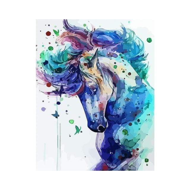diy oil colorful animals painting by numbers with frame for adults acrylic paint kits pictures by numbers for bedroom wall paint JadeMoghul Inc. 