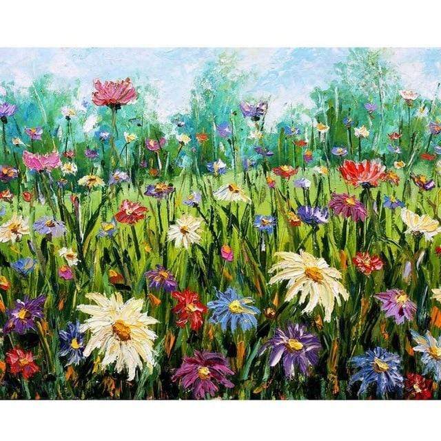 DIY Oil Painting Flamingo Picture Handpainted Christmas Crafts for Adults Paints By Number Kits On Canvas Picture Home Decor AExp