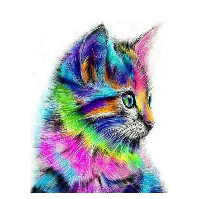DIY Paints By Numbers Cat Dog Animals 50x40cm Art Pictures Set Coloring Decorative Canvas Wall Artcraft Oil Painting By Numbers AExp