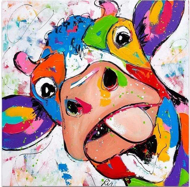 DIY Paints By Numbers Cat Dog Animals 50x40cm Art Pictures Set Coloring Decorative Canvas Wall Artcraft Oil Painting By Numbers AExp