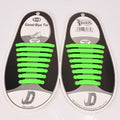 DJ-S2788 New Design Fashion Lazy Elastic Shoelaces Unisex Elastic Shoelace T-tie Creative Lazy Silicone Laces No Tie Rubber-Green-JadeMoghul Inc.