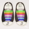 DJ-S2788 New Design Fashion Lazy Elastic Shoelaces Unisex Elastic Shoelace T-tie Creative Lazy Silicone Laces No Tie Rubber-Multicolor-JadeMoghul Inc.