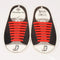 DJ-S2788 New Design Fashion Lazy Elastic Shoelaces Unisex Elastic Shoelace T-tie Creative Lazy Silicone Laces No Tie Rubber-Red-JadeMoghul Inc.