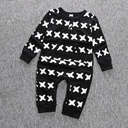 DLY017 retail 2017 new style baby rompers kids 1 pcs hoodies pilot design jumpsuits cotton infant rompers free shipping-as picture-24M-JadeMoghul Inc.